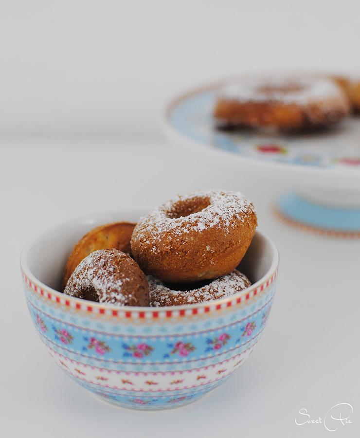 Rezeptbild: Apfeldonuts