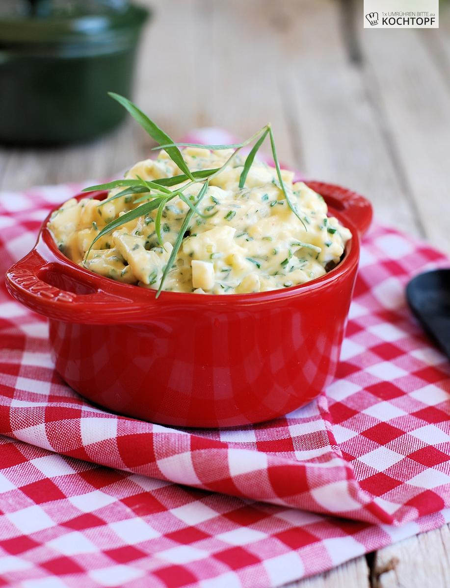 Rezeptbild:  Eier hart dämpfen (KCC Gourmet) & Rezept für Eiersalat