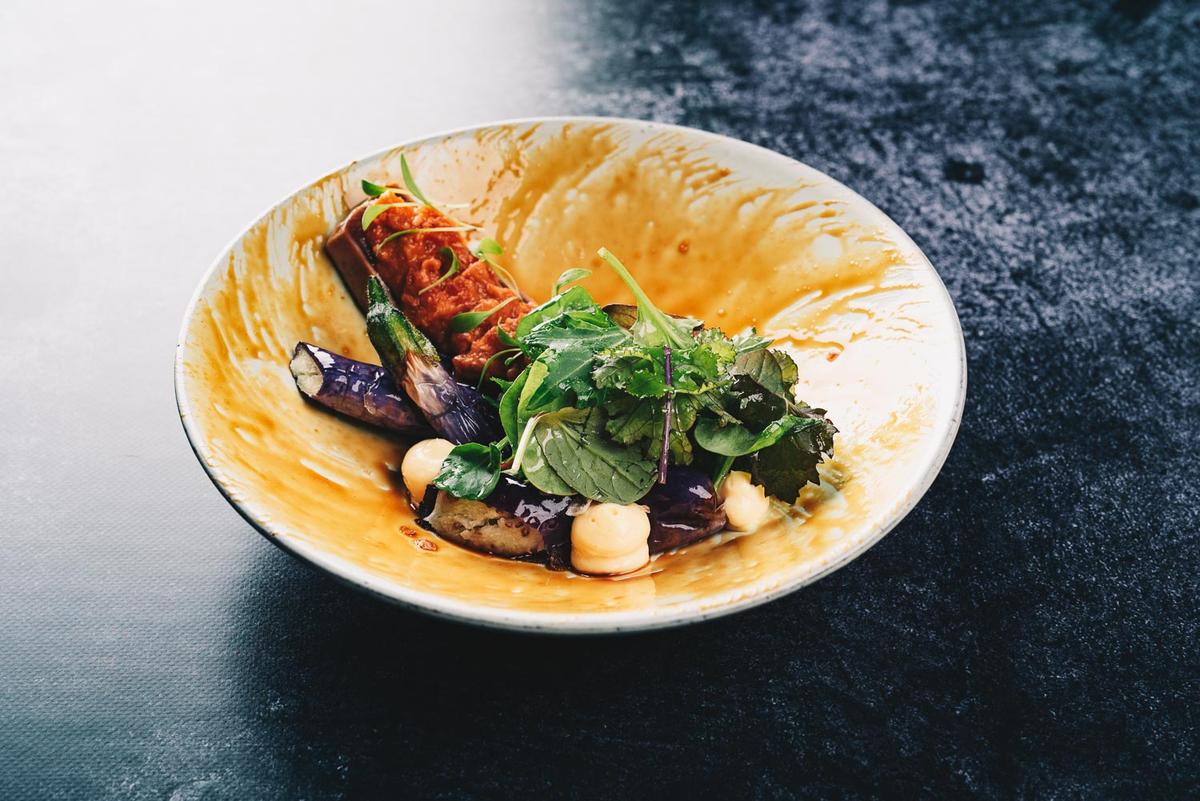 Rezeptbild: Indisches Kassoundi mit asiatischem Thunfisch