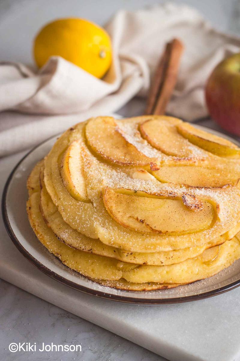 Rezeptbild: Omas Apfelpfannkuchen Rezept