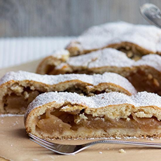 Rezeptbild: Apfelstrudel