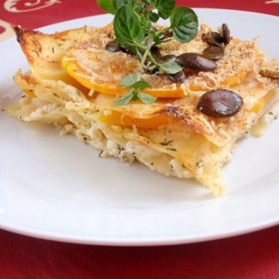 Rezeptbild: Kürbislasagne
