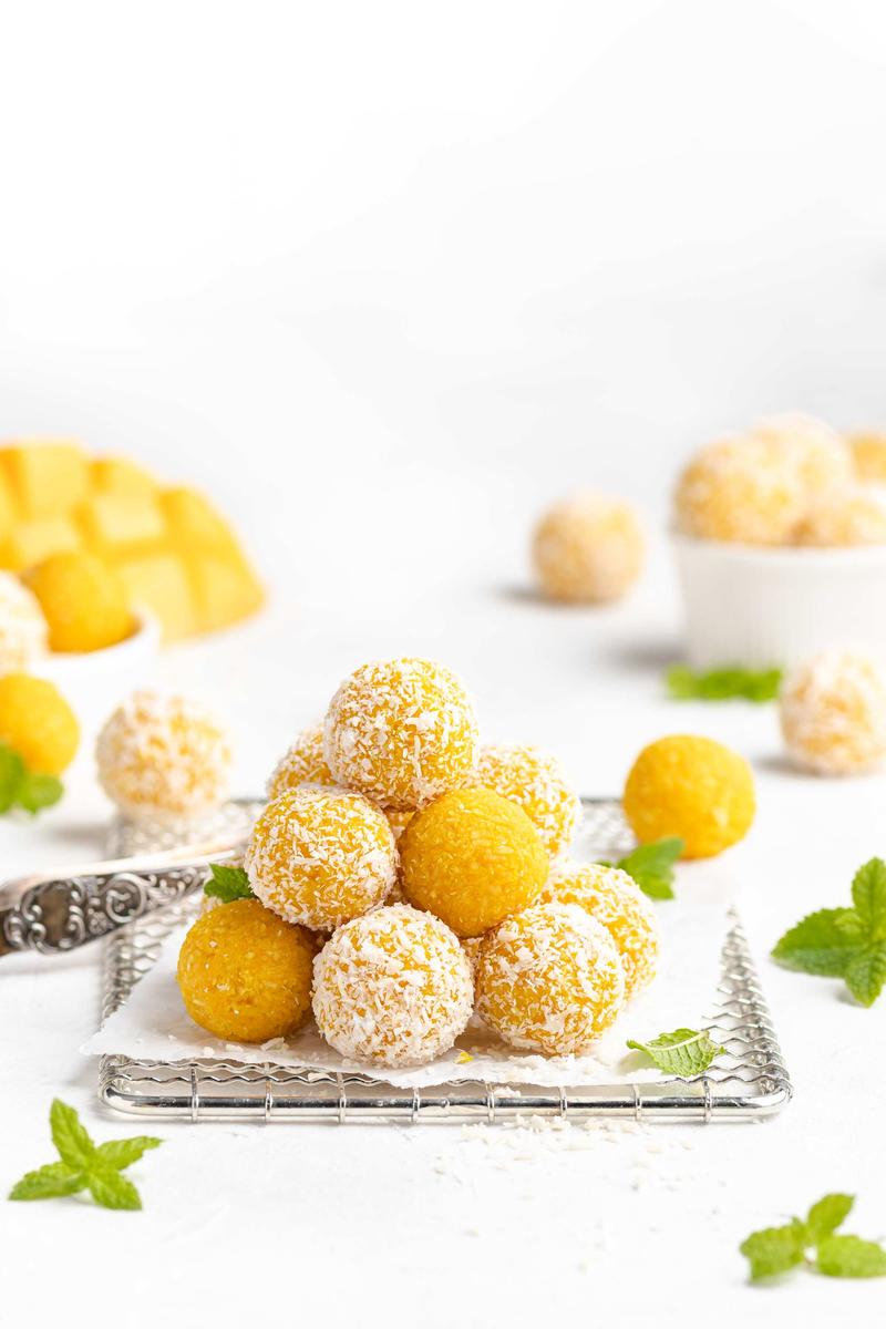 Rezeptbild: Mango Ladoo (indische Süßigkeit)