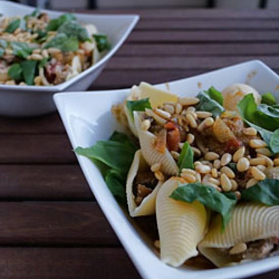 Rezeptbild: Mediterrane Muschelpasta
