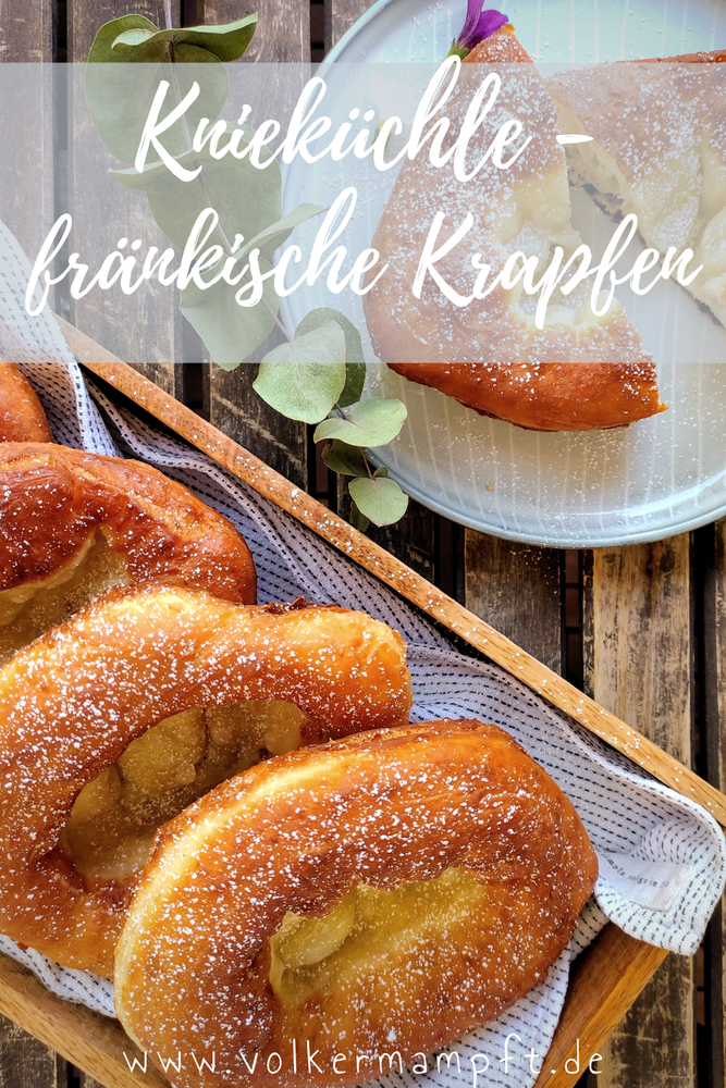 Rezeptbild: Knieküchle – Fränkische „Auszogne“ Krapfen