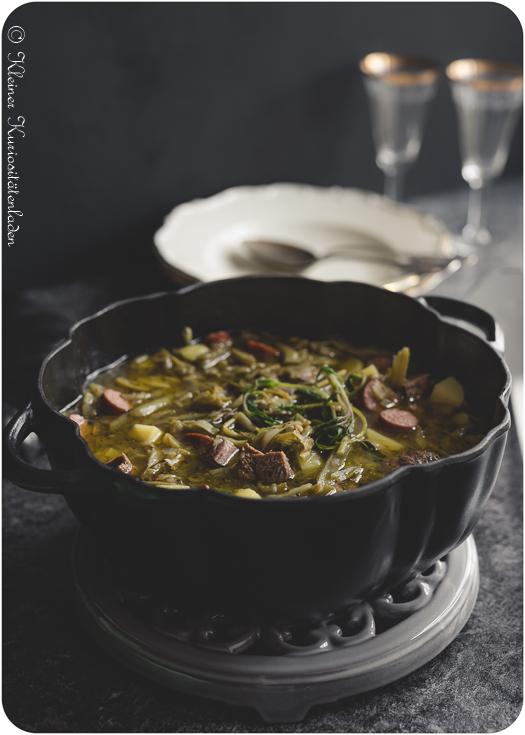 Rezeptbild: Schnibbelbohneneintopf