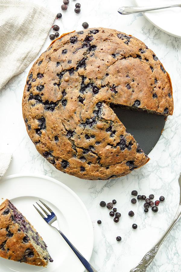 Rezeptbild: Buttermilchkuchen – Grundrezept mit Apfel oder Heidelbeeren