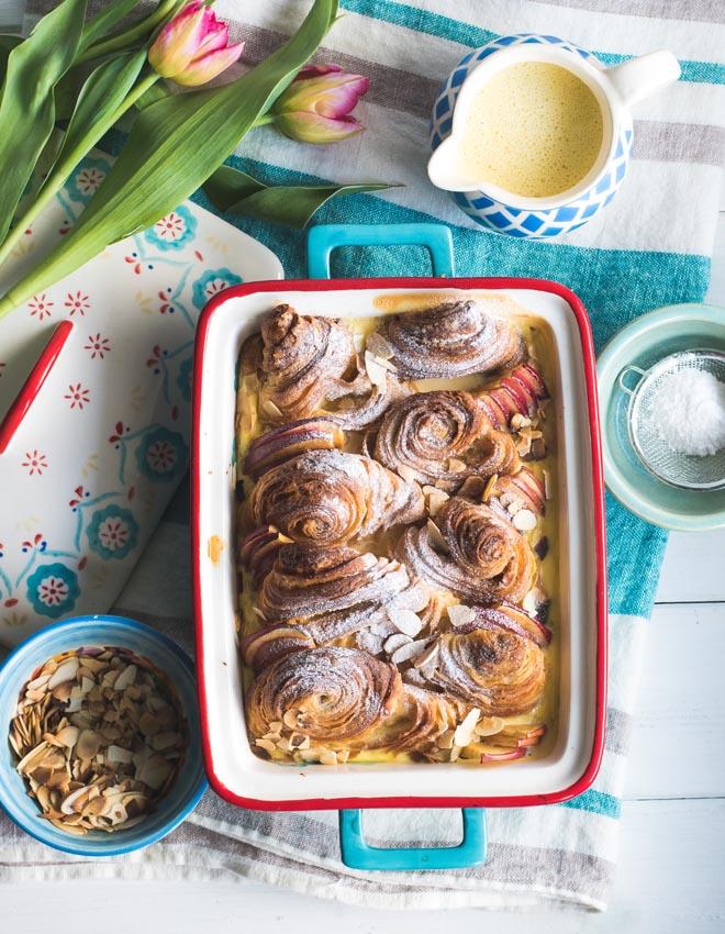 Rezeptbild: Franzbrötchen French Toast Casserole
