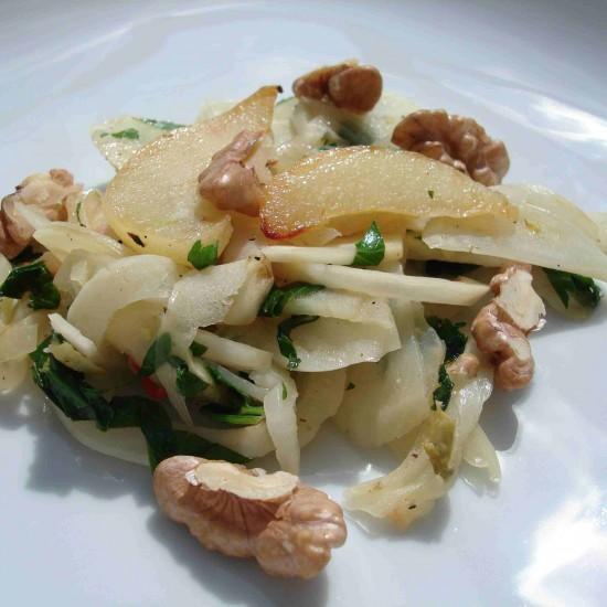 Rezeptbild: Fenchel-Birnen-Salat