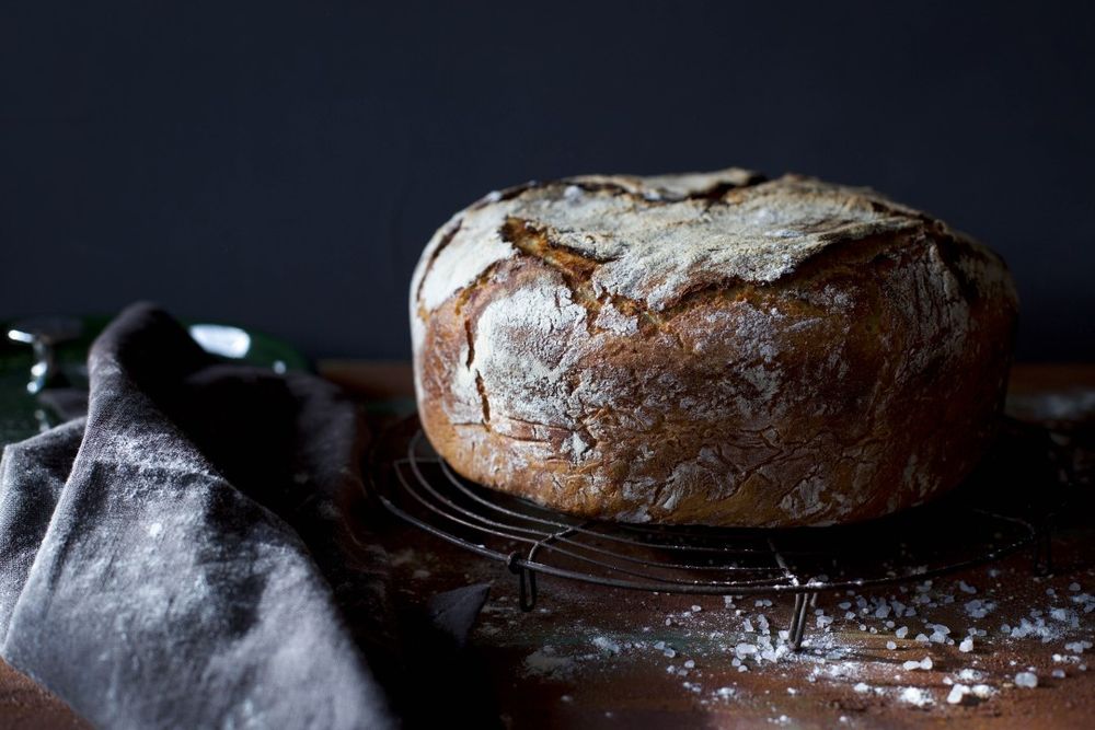 Rezeptbild: Kartoffel-Sauerteig-Brot