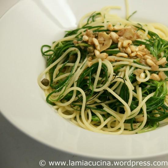 Rezeptbild: Spaghetti mit Mönchsbart