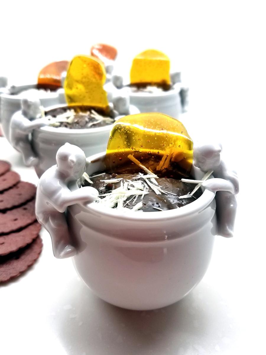 Rezeptbild: Schoko-Orangen Pudding