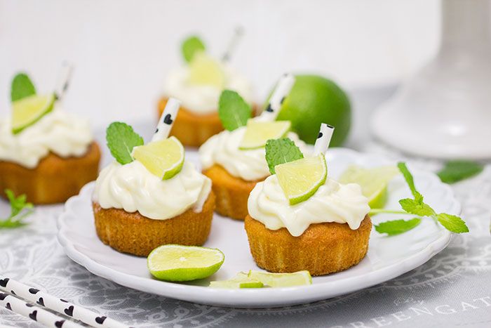Rezeptbild: Hugo-Cupcakes