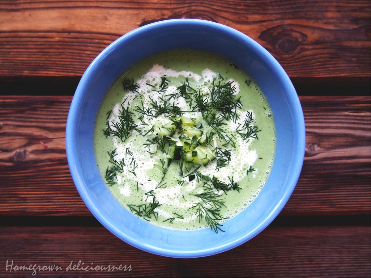 Rezeptbild: Gurkenkaltschale