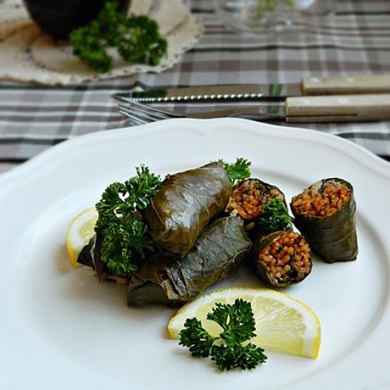 Rezeptbild: Gefüllte Weinblätter