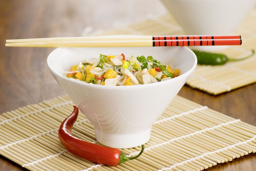 Rezeptbild: Glasnudelsalat