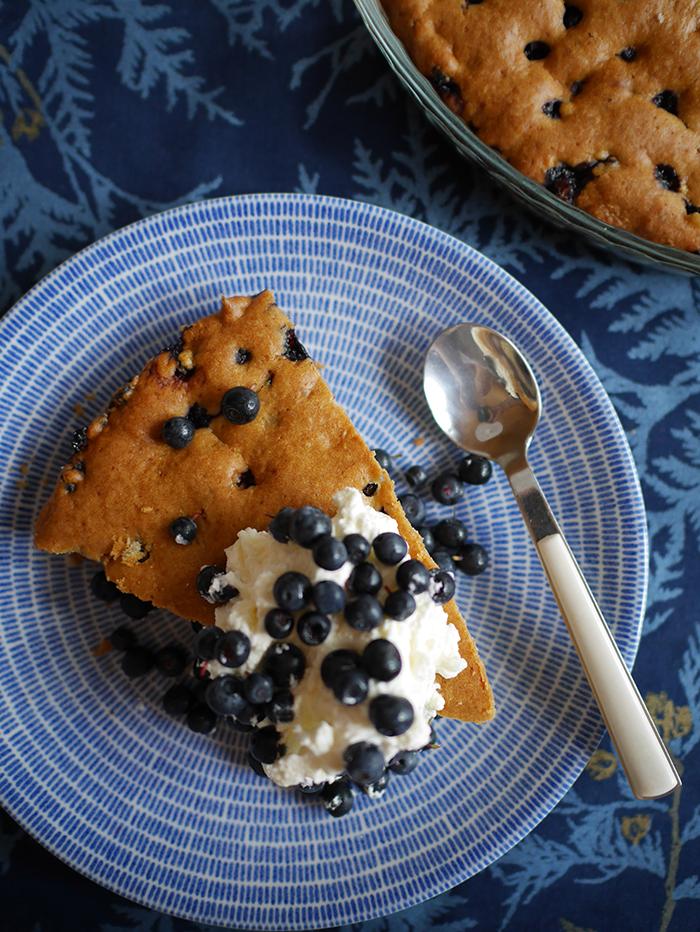 Rezeptbild: Finnischer Blaubeerkuchen