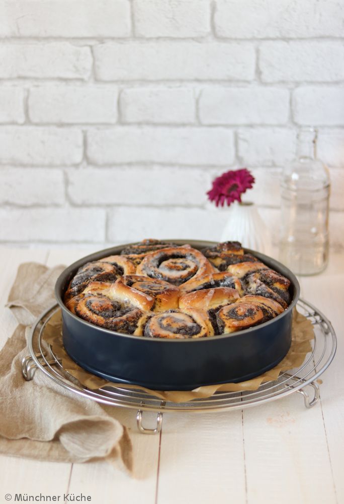 Rezeptbild: Mohnschnecken-Kuchen