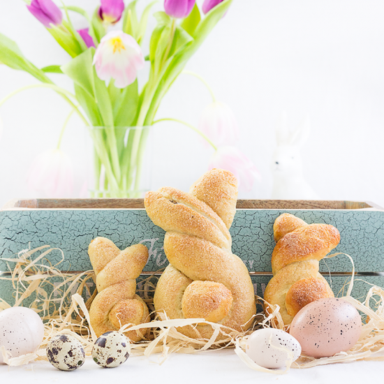Rezeptbild: Hefe-Osterhase