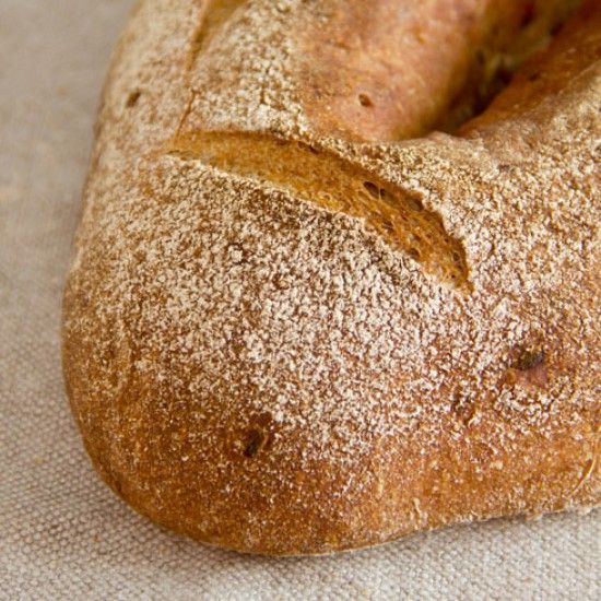 Rezeptbild: Apfel-Olivenöl-Brot