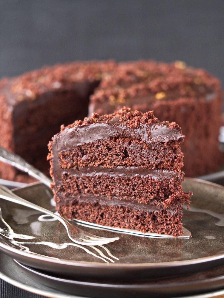 Rezeptbild: Schokoladen-Espresso-Torte