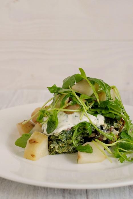 Rezeptbild: Spinat-Champignon-Auflauf