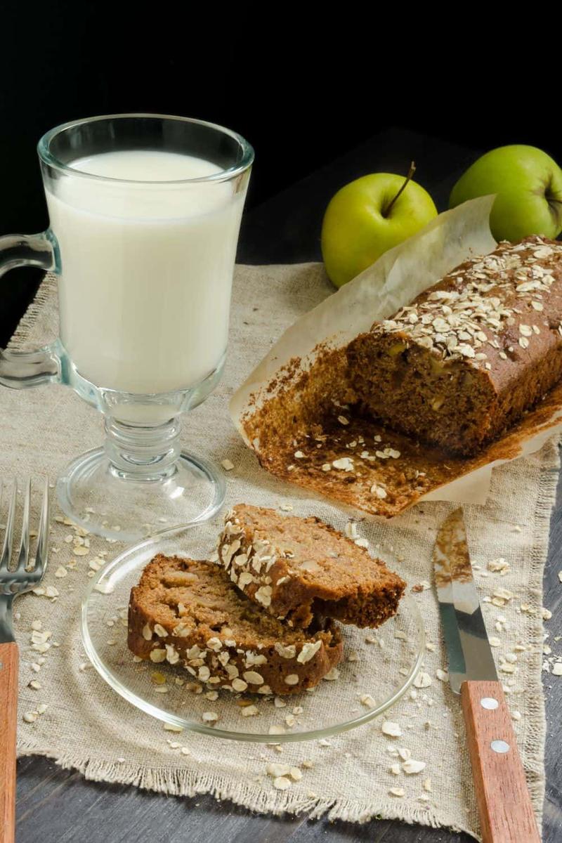 Rezeptbild: Apfelbrot aus der Kastenform