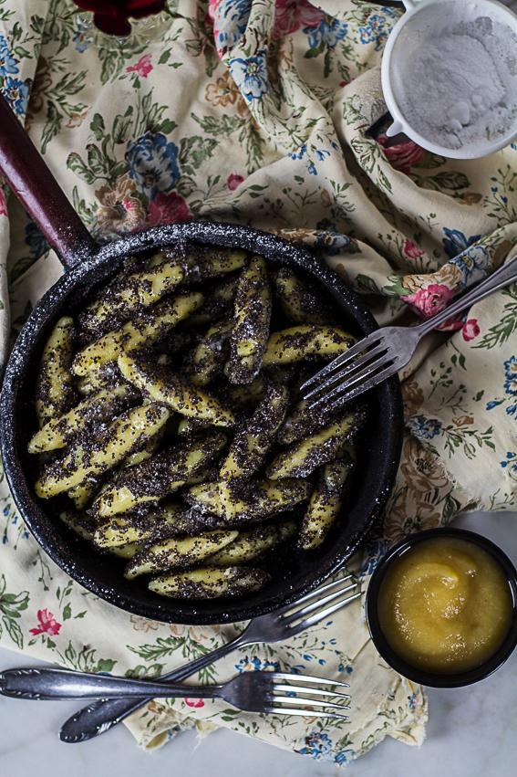 Rezeptbild: Mohnnudeln selber machen