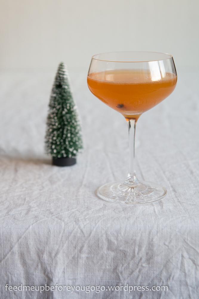 Rezeptbild: Winter-Daiquiri mir Clementine und Zimt