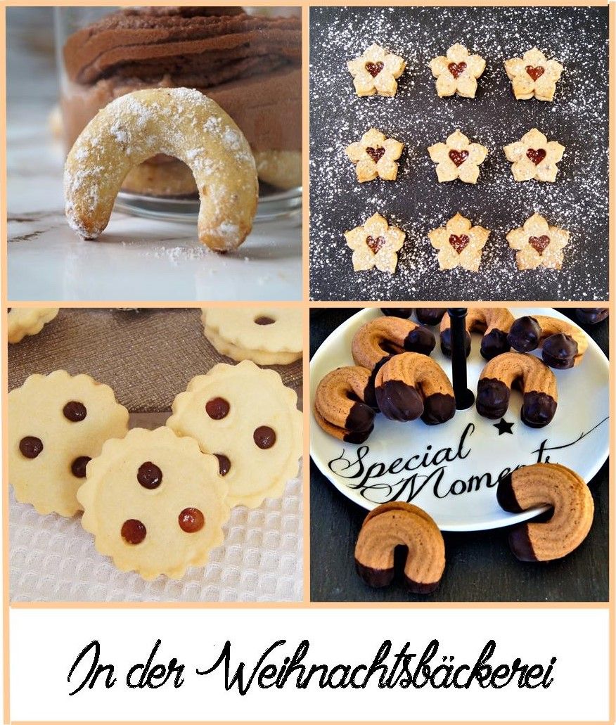 Rezeptebuch Coverbild: In der Weihnachtsbäckerei - leckere Weihnachtskekse