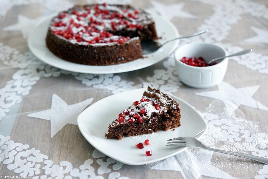 Rezeptbild: Schoko-Olivenölkuchen