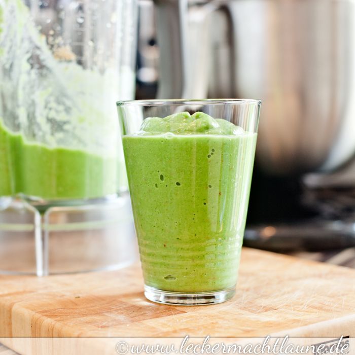 Rezeptbild: Spinat-Birnen-Smoothie