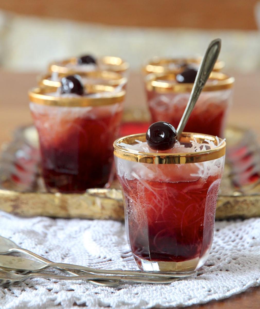 Rezeptbild: Faloodeh - Persisches Halb-gefrorenes Dessert 