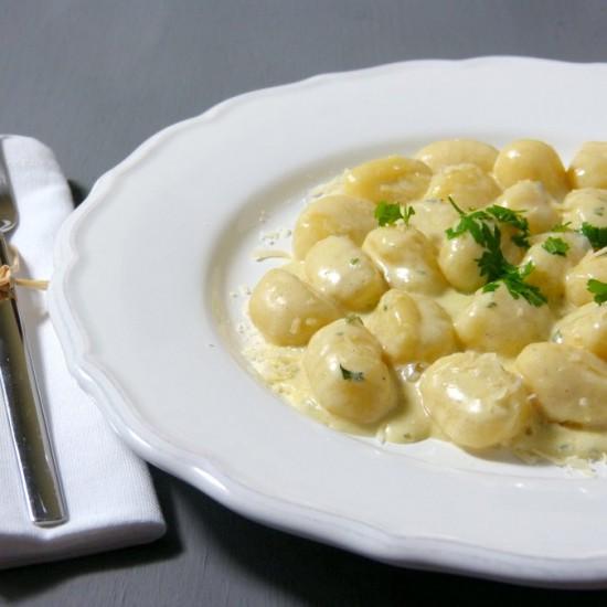 Rezeptbild: Gnocchi al gorgonzola