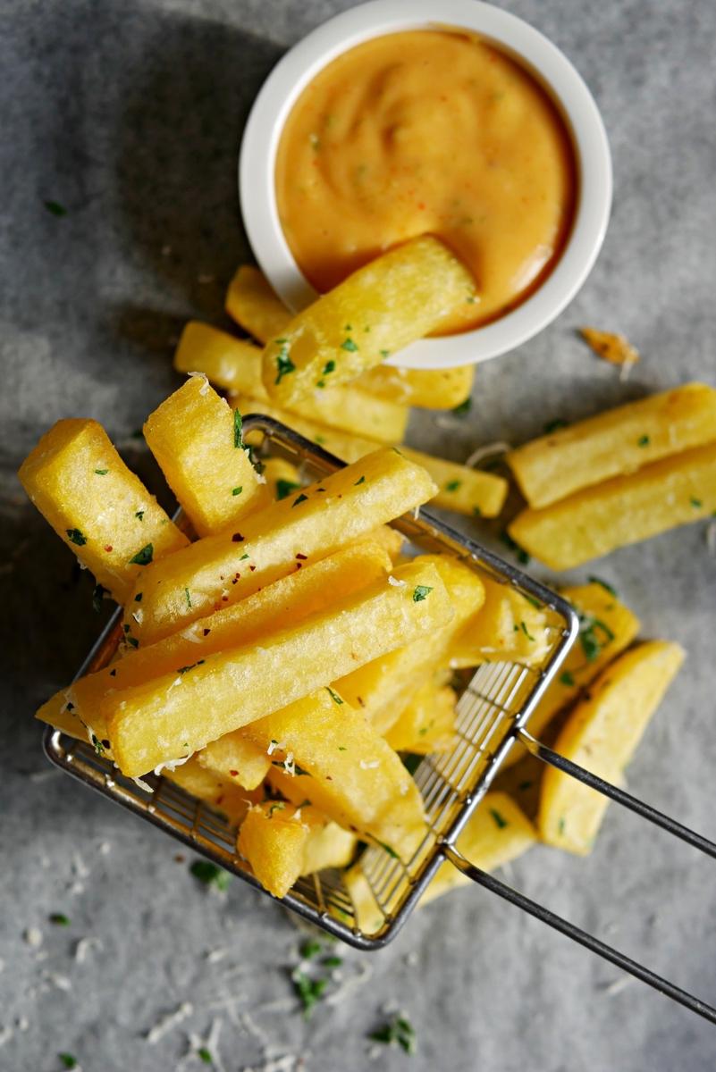 Rezeptbild: Chili Cheese Pommes
