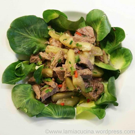 Rezeptbild: Rindfleischsalat
