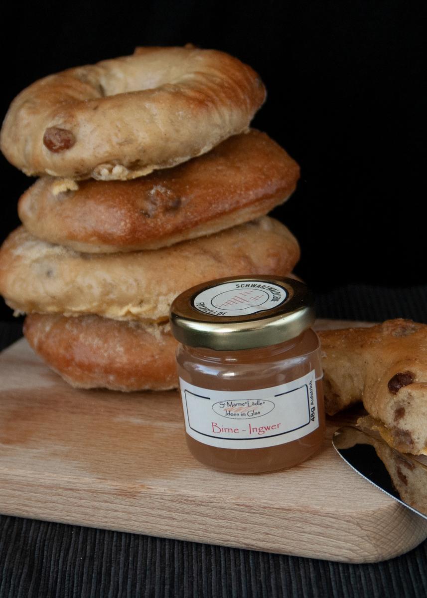Rezeptbild: Rosinen-Zimt Bagel
