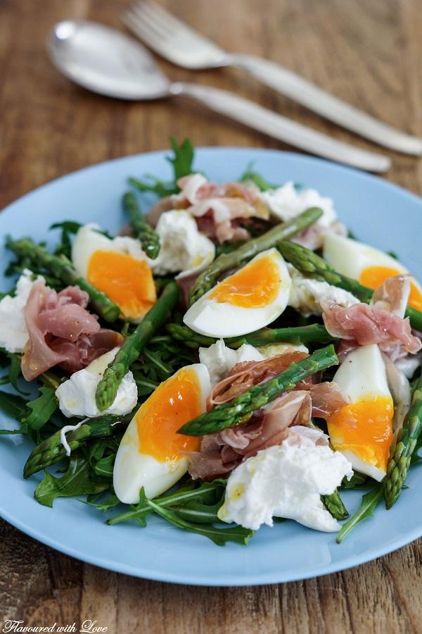 Rezeptbild: Spargelsalat