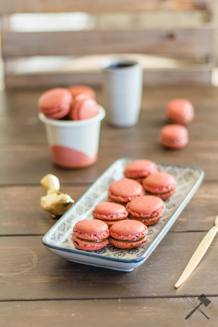 Rezeptbild: Macarons mit Salzkaramell
