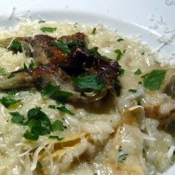 Rezeptbild: Artischockenrisotto