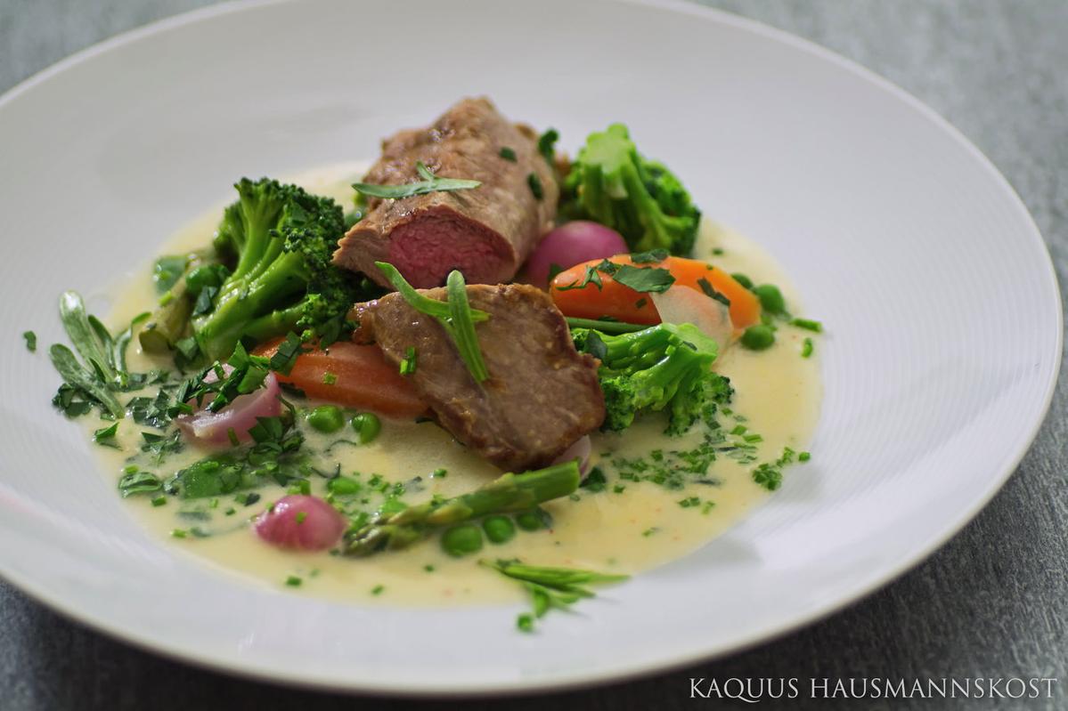 Rezeptbild: Frühlingsgemüse mit Lamm