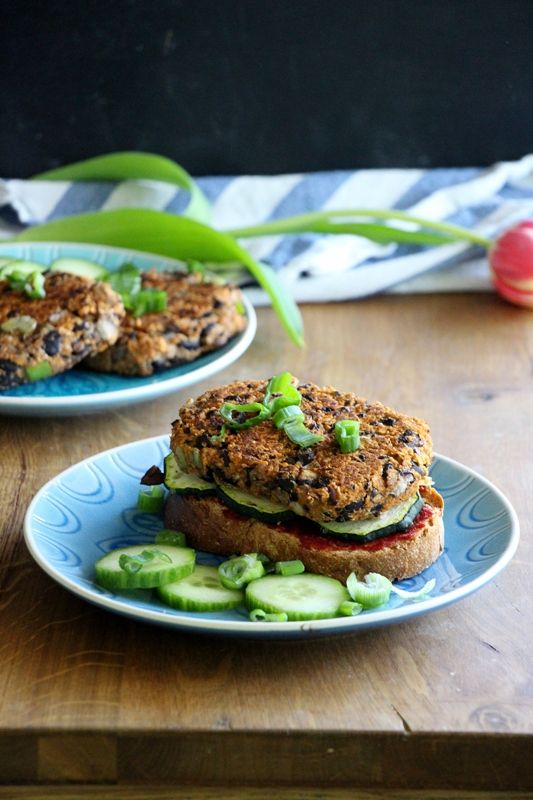Rezeptbild: Vegan Black Bean Burger