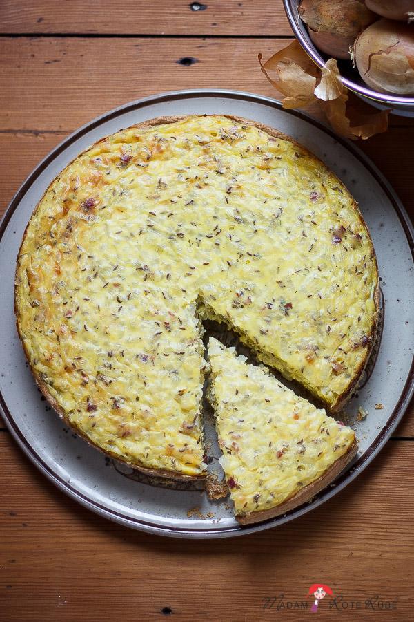 Rezeptbild: Klassischer Pfälzer Zwiebelkuchen