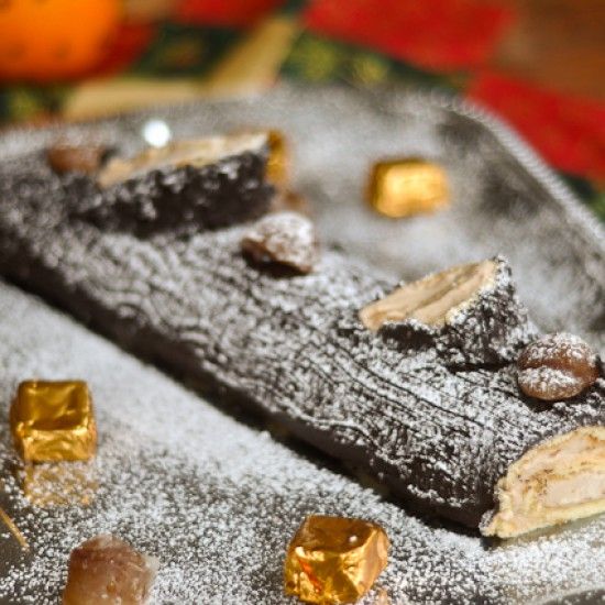 Rezeptbild: Bûche de Noël