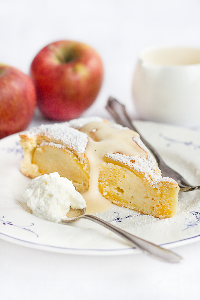 Rezeptbild: Einfacher Apfelkuchen