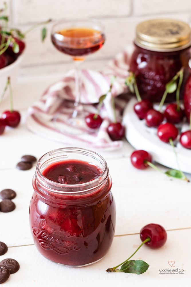 Rezeptbild: Kirsch-Konfitüre deluxe