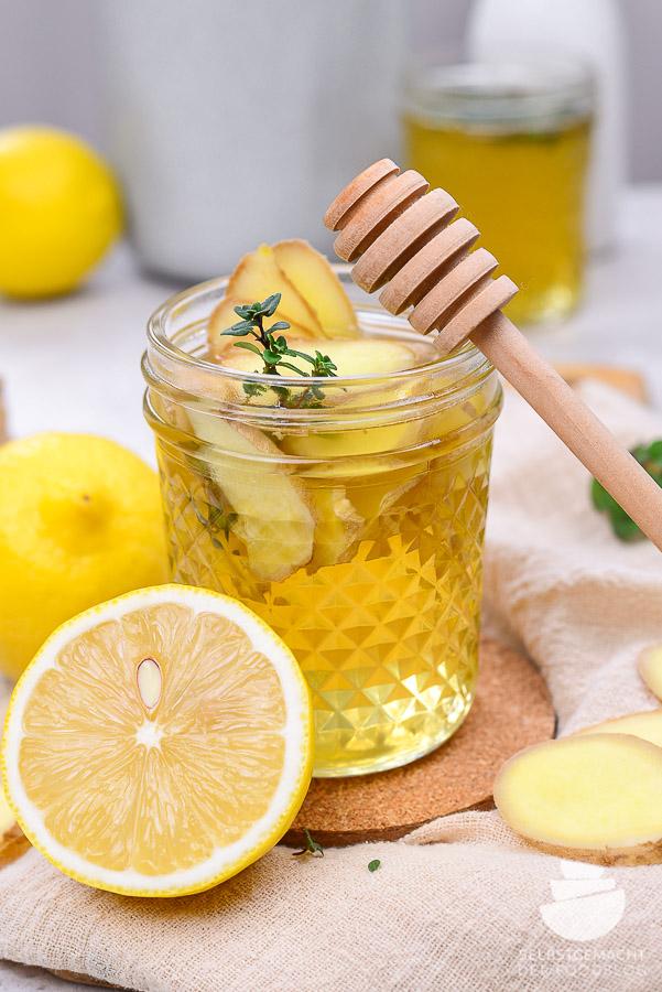 Rezeptbild: Oxymel (Sauerhonig) selber machen