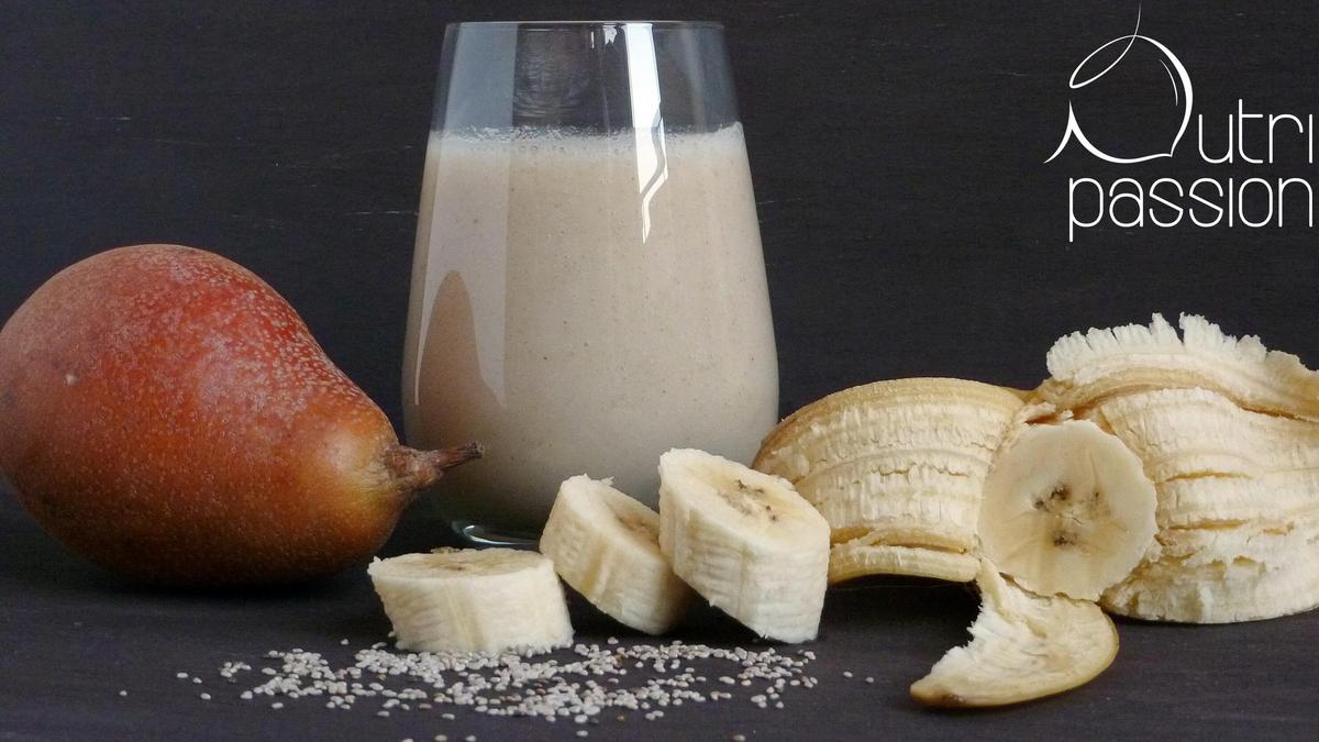 Rezeptbild: Kohl-Banane-Birnen Smoothie