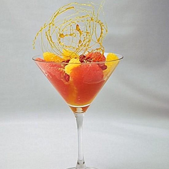 Rezeptbild: Salade d´agrumes au caramel