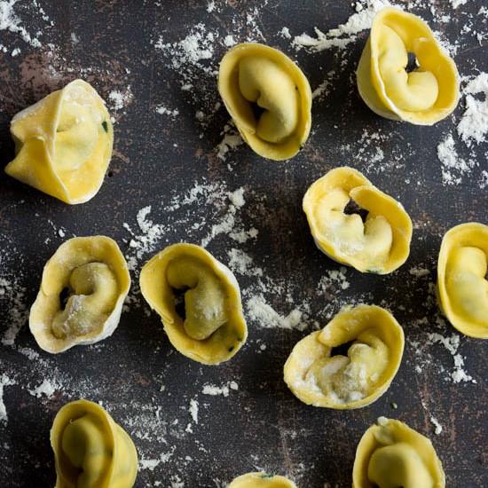 Rezeptbild: Selbstgemachte Tortellini